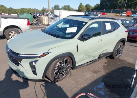 2024 Chevrolet Trax 2Rs из США, поврежденный, VIN KL77LJE26RC103356